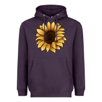 Plum sunflower Heavyweight Hoodie - JahusDesignShop