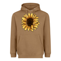 Toasted Coconut sunflower Heavyweight Hoodie - JahusDesignShop