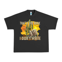 Pigment Black thats one book i didnt write tbw Urban Heavy Tee - texasbilliewilder