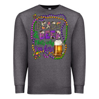 Charcoal Heather beads & beer that's why i'm here Premium Sweatshirt - Artiststas