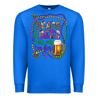 True Royal beads & beer that's why i'm here Premium Sweatshirt - Artiststas