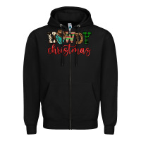 Black howdy christmas Zipper Hoodie - FaDigitalArtStudio