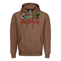 Chestnut howdy christmas Zipper Hoodie - FaDigitalArtStudio