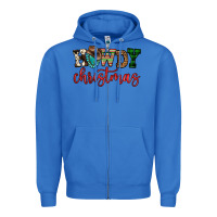 True Royal howdy christmas Zipper Hoodie - FaDigitalArtStudio