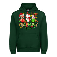 Forest Green christmas pharmacy squad Urban Hoodie - MaliasSmallBusiness