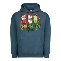 Pigment Midnight Navy christmas pharmacy squad Urban Hoodie - MaliasSmallBusiness