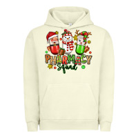 Pigment Pistachio christmas pharmacy squad Urban Hoodie - MaliasSmallBusiness