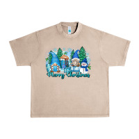 French Oak merry christmas snowman gnomes Urban Heavy Tee - Zillion Design Studio