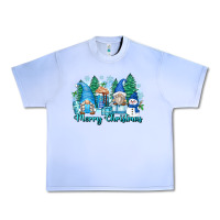 Grape Ice merry christmas snowman gnomes Urban Heavy Tee - Zillion Design Studio