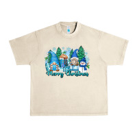 Sandshell merry christmas snowman gnomes Urban Heavy Tee - Zillion Design Studio