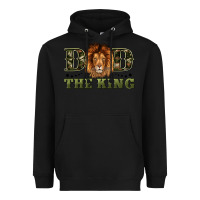 Black dad the king Heavyweight Hoodie - Artiststas
