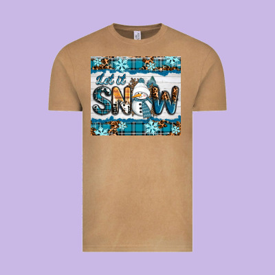 Vintage Tee let it snow