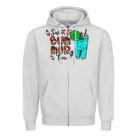 Dove Grey sweet summer time Zipper Hoodie - CowhideDigitalArt