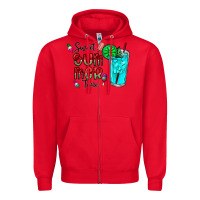 Red sweet summer time Zipper Hoodie - CowhideDigitalArt
