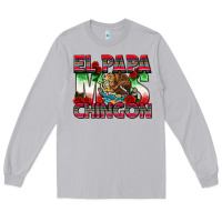 Moon Dust El Papa Mas Chingon Long Sleeve Tee - texasbilliewilder