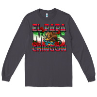 Smoke El Papa Mas Chingon Long Sleeve Tee - texasbilliewilder