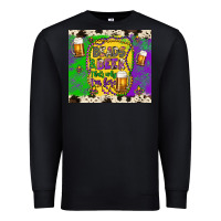 Black beads & beer that's why i'm here Premium Sweatshirt - Artiststas