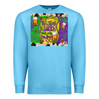 Ocean Blue beads & beer that's why i'm here Premium Sweatshirt - Artiststas
