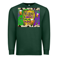Sports Green beads & beer that's why i'm here Premium Sweatshirt - Artiststas