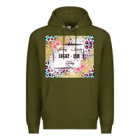 Army Green feeling kinda idgaf   ish today Premium Hoodie - MaliasSmallBusiness