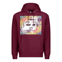 Burgundy feeling kinda idgaf   ish today Premium Hoodie - MaliasSmallBusiness