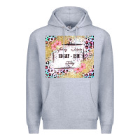 Heather Grey feeling kinda idgaf   ish today Premium Hoodie - MaliasSmallBusiness