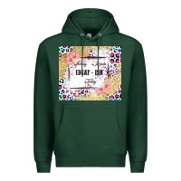 Sports Green feeling kinda idgaf   ish today Premium Hoodie - MaliasSmallBusiness