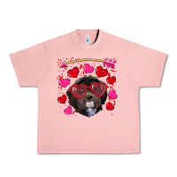 Salmon Valentine's day havanese dog Urban Heavy Tee - RanaPortraitStore