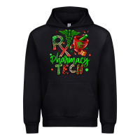 Black christmas rx pharmacy tech Urban Hoodie - MaliasSmallBusiness