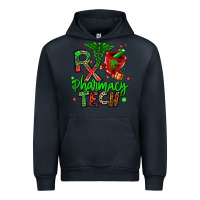 Navy christmas rx pharmacy tech Urban Hoodie - MaliasSmallBusiness