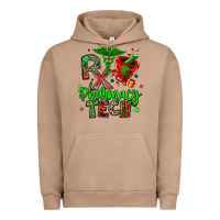 Pigment Burro christmas rx pharmacy tech Urban Hoodie - MaliasSmallBusiness