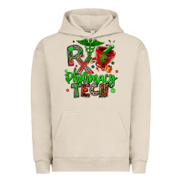 Pigment French Oak christmas rx pharmacy tech Urban Hoodie - MaliasSmallBusiness