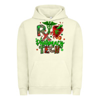 Pigment Pistachio christmas rx pharmacy tech Urban Hoodie - MaliasSmallBusiness