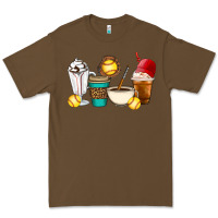 Cacao Softball coffee cups Premium Tee - Artiststas