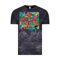 Cloud Black pet groomer Vintage Tee - RanaPortraitStore