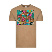 Vintage Coffee pet groomer Vintage Tee - RanaPortraitStore