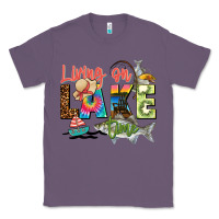 Lavender living on lake time Classic Tee - Zillion Design Studio