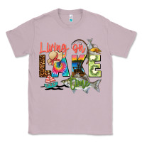 Lilac living on lake time Classic Tee - Zillion Design Studio