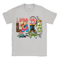 Moon Dust living on lake time Classic Tee - Zillion Design Studio