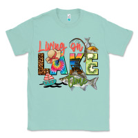 Seafoam living on lake time Classic Tee - Zillion Design Studio