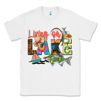 White living on lake time Classic Tee - Zillion Design Studio