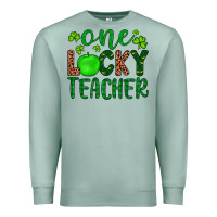 Seafoam one lucky teacher Premium Sweatshirt - Artiststas