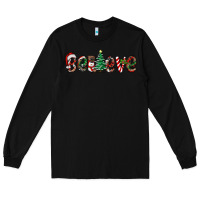 Black christmas believe Long Sleeve Tee - RanaPortraitStore