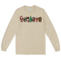 Mushroom christmas believe Long Sleeve Tee - RanaPortraitStore