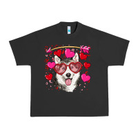 Pigment Black Valentine's day husky Urban Heavy Tee - RanaPortraitStore