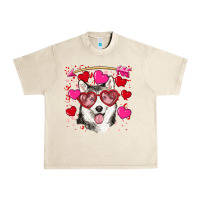 Sandshell Valentine's day husky Urban Heavy Tee - RanaPortraitStore