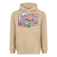 Mushroom love nurse Heavyweight Hoodie - BundleAndBundleShop