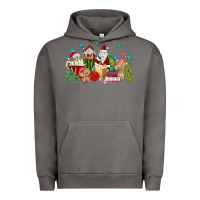 Pigment Tornado santa coffee Urban Hoodie - MaliasSmallBusiness