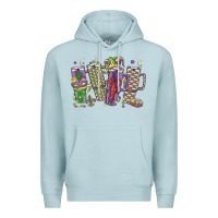 Blue Mist mardi gras coffee Premium Hoodie - MaliasSmallBusiness