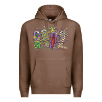 Chestnut mardi gras coffee Premium Hoodie - MaliasSmallBusiness